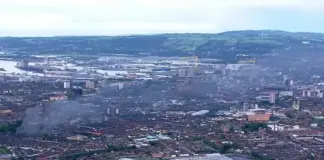 Belfast proteste anti imigratie