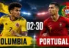 COLUMBIA - PORTUGALIA LIVE ANTENA 1 Meci Cristiano Ronaldo Cupa Mondiala FIFA 2026