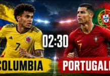 COLUMBIA - PORTUGALIA LIVE ANTENA 1 Meci Cristiano Ronaldo Cupa Mondiala FIFA 2026