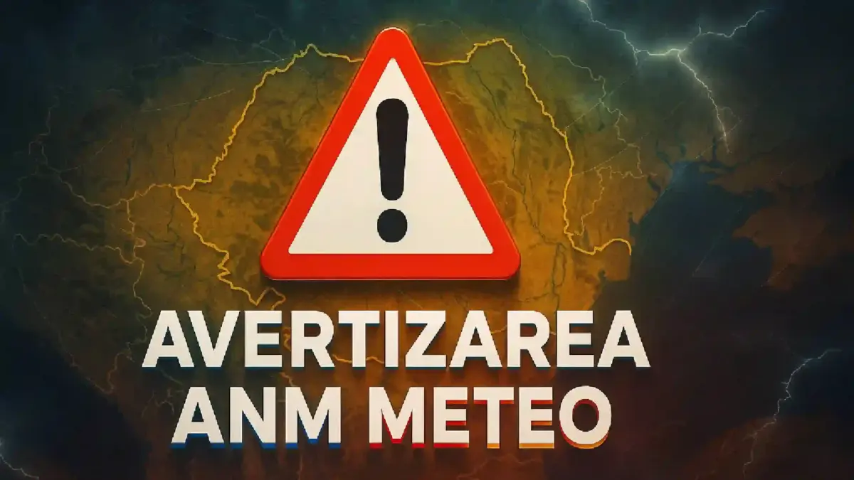 Cod Galben de Avertizare Meteo NOWCASTING Emisa de ANM cu Vreme Severa pentru Romania pe 8 Iunie 2026 Cod Galben de Avertizare Meteo NOWCASTING Emisa de ANM cu Vreme Severa pentru Romania pe 8 Iunie 2026