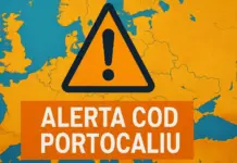 Cod PORTOCALIU Meteo de Ploi EXTREME si Vant Puternic (VIJELIE) Emis de ANM cu Vreme Extrema in Romania pe 11 Iunie 2026 Cod PORTOCALIU Meteo Ploi EXTREME si Vant Puternic (VIJELIE) Emis ANM Vreme Romania 11 Iunie 2026