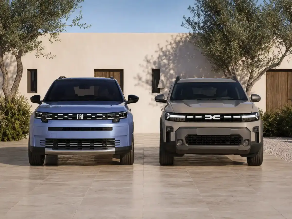 DACIA Duster 2026 comparata FIAT Grizzly fata DACIA Duster 2026 comparata FIAT Grizzly fata