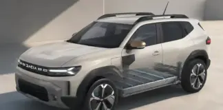 DACIA Duster 4 electric afara
