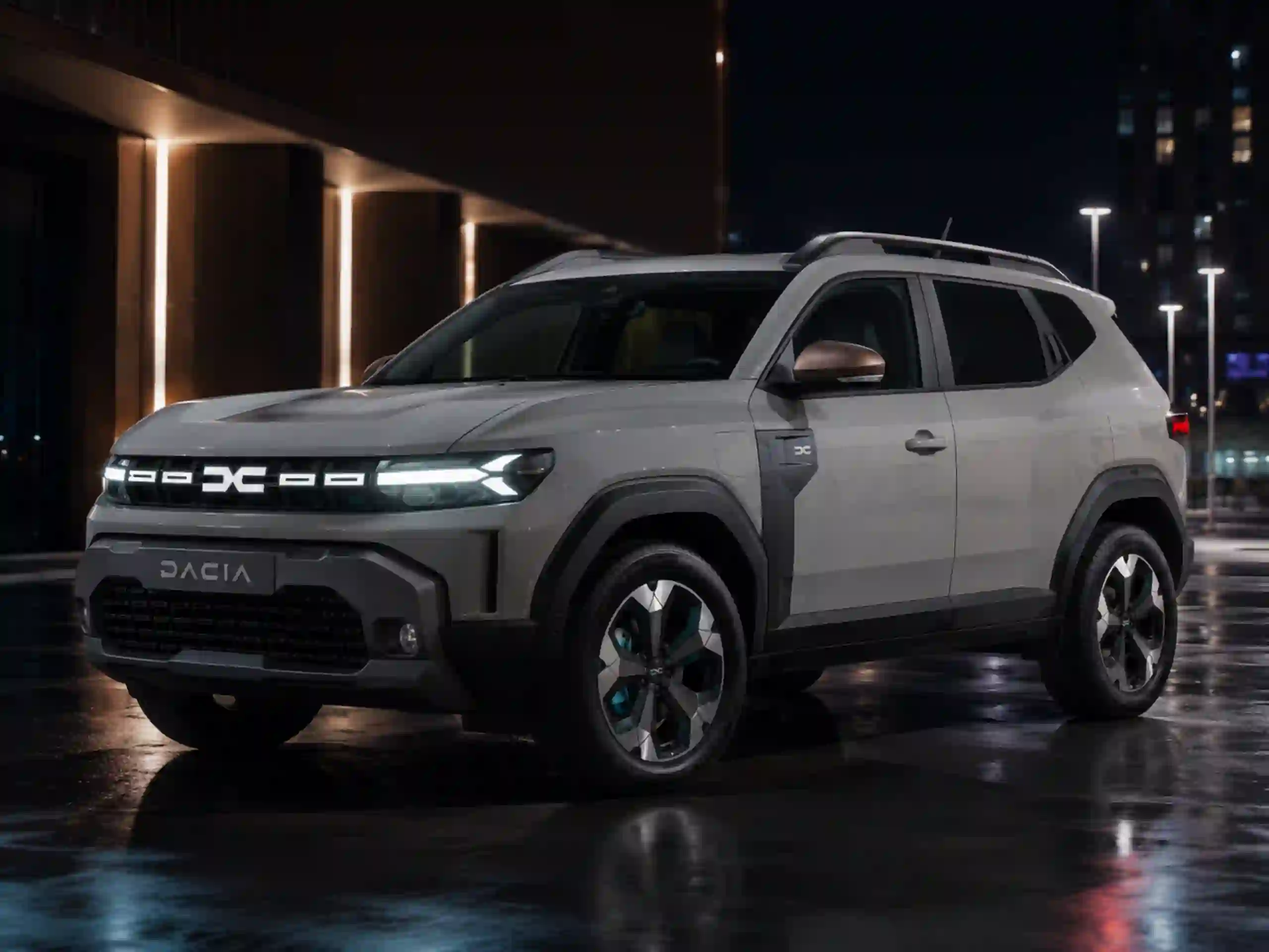 DACIA Duster 4 electric noapte | iDevice.ro DACIA Duster 4 electric noapte