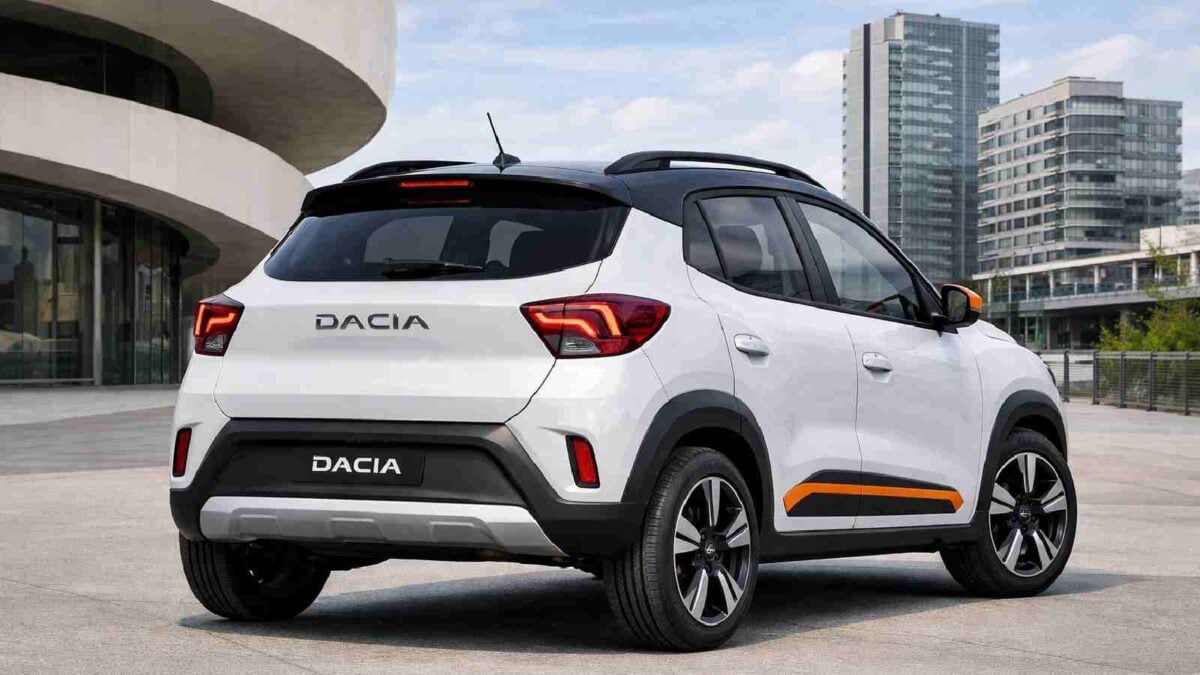 DACIA eVader 2027 spate DACIA eVader 2027 spate