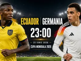 ECUADOR - GERMANIA LIVE ANTENA 1 Meci Cupa Mondiala FIFA 2026