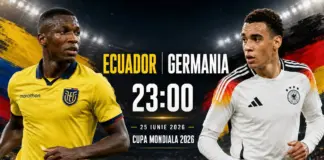 ECUADOR - GERMANIA LIVE ANTENA 1 Meci Cupa Mondiala FIFA 2026