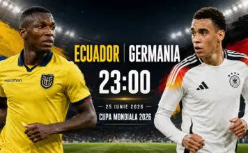 ECUADOR - GERMANIA LIVE ANTENA 1 Meci Cupa Mondiala FIFA 2026