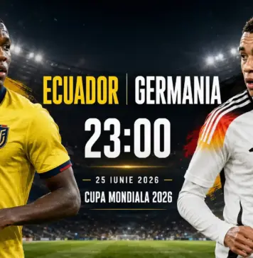 ECUADOR - GERMANIA LIVE ANTENA 1 Meci Cupa Mondiala FIFA 2026