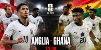 ENGLAND - GHANA ANTENA 1 LIVE JUDE BELLINGHAM WORLD CUP 2026