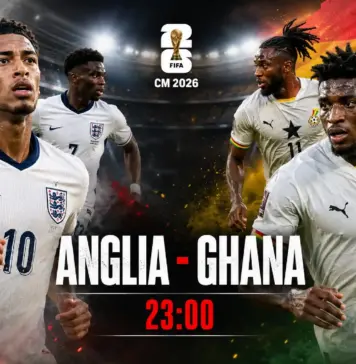 ANGLIA – GHANA ANTENA 1 LIVE, Meci cu Jude Bellingham la Cupa Mondiala 2026 ENGLAND - GHANA ANTENA 1 LIVE JUDE BELLINGHAM WORLD CUP 2026