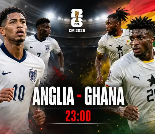 ENGLAND - GHANA ANTENA 1 LIVE JUDE BELLINGHAM WORLD CUP 2026