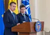 Eugen Tomac Avertizeaza ca Romania are Nevoie Rapid de un Guvern Functional la Bucuresti Eugen Tomac si Nicusor Dan la conferinta de numire ca premier desemnat.