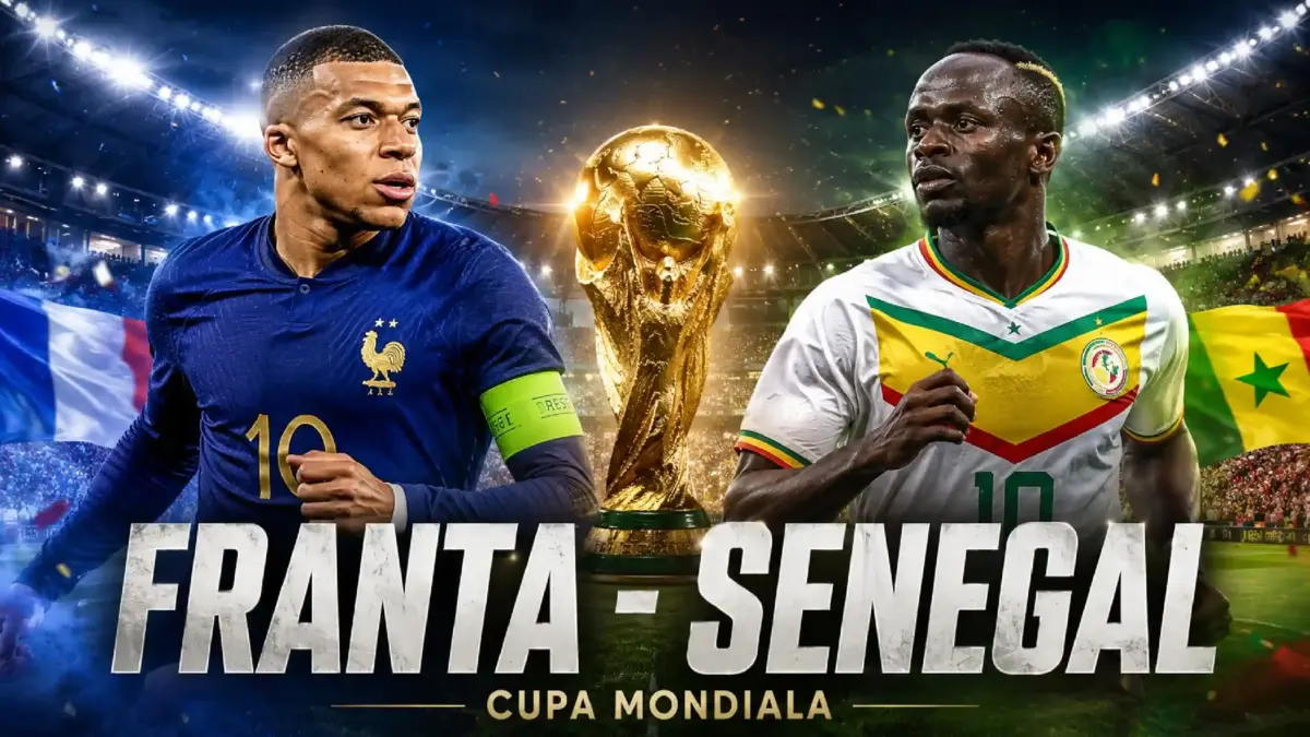 FRANTA - SENEGAL ANTENA 1 LIVE Cupa MONDIALA FIFA 2026 FRANTA - SENEGAL ANTENA 1 LIVE Cupa MONDIALA FIFA 2026
