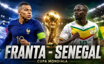 FRANTA – SENEGAL ANTENA 1 LIVE, Meci in Grupa I la Cupa MONDIALA FIFA 2026 FRANTA - SENEGAL ANTENA 1 LIVE Cupa MONDIALA FIFA 2026