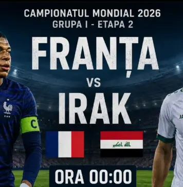 FRANTA – IRAK ANTENA 1 LIVE, Meci cu Kylian Mbappe la Cupa Mondiala 2026 FRANTAIRAKANTENA1liveMeciKylianMbappeCupaMondiala2026