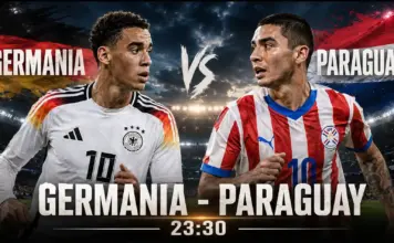 GERMANIA - PARAGUAY LIVE ANTENA 1 Meci Saisprezecimile Cupei Mondiale FIFA 2026