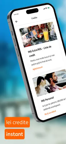 ING HomeBank iPhone iei credite ING HomeBank iPhone iei credite