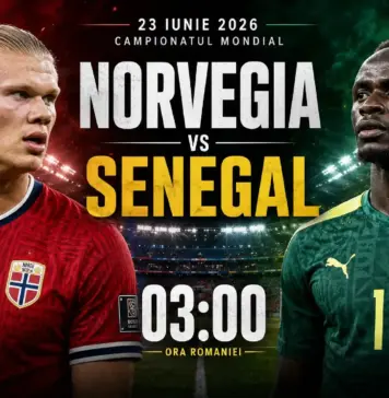 NORVEGIA – SENEGAL LIVE ANTENA 1, Meci cu Erling Haaland la Cupa Mondiala FIFA 2026 NORVEGIA - SENEGAL LIVE ANTENA 1 Meci Erling Haaland Cupa Mondiala FIFA 2026
