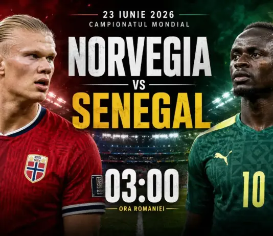 NORVEGIA - SENEGAL LIVE ANTENA 1 Meci Erling Haaland Cupa Mondiala FIFA 2026