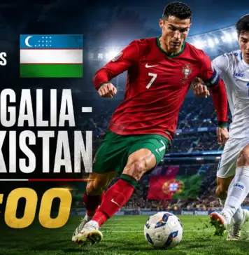 PORTUGALIA – UZBEKISTAN LIVE ANTENA 1, Meci cu Cristiano Ronaldo la Cupa Mondiala FIFA 2026 PORTUGALIA - UZBEKISTAN LIVE ANTENA 1 Meci Cristiano Ronaldo Cupa Mondiala FIFA 2026