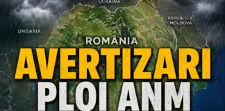 Ploi TORENTIALE Vant PUTERNIC 2 Atentionari Meteo Cod Galben Ultima Ora Emise ANM Vreme Rea Romania 8 Iunie 2026