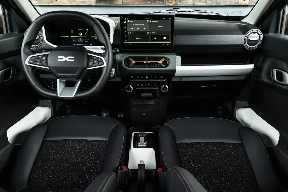 Pretul DACIA Spring 2 interior Pretul DACIA Spring 2 interior