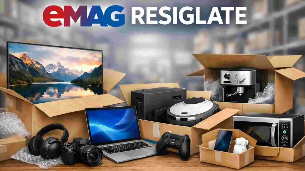 Resigilate de la Numai 7 LEI la eMAG, Televizoare, Telefoane, Electrocasnice, Haine Ieftine Resigilate de la Numai 7 LEI la eMAG, Televizoare, Telefoane, Electrocasnice, Haine Ieftine
