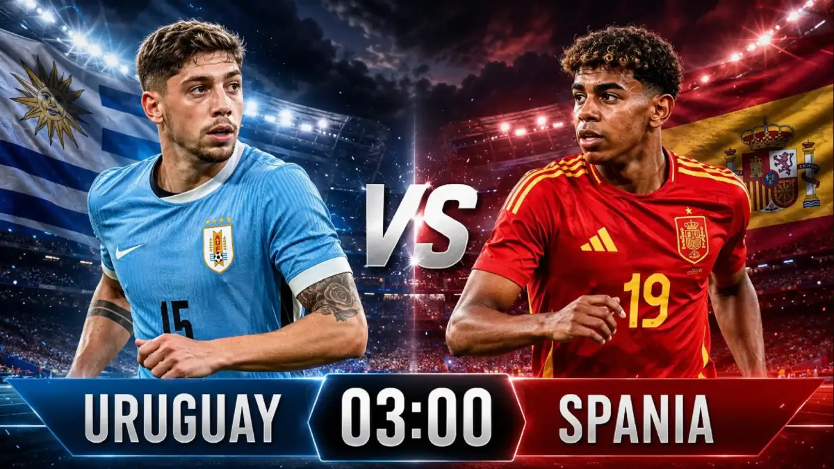 URUGUAY - SPANIA LIVE ANTENA 1 Meci Lamine Yamal Cupa Mondială FIFA 2026 URUGUAY - SPANIA LIVE ANTENA 1 Meci Lamine Yamal Cupa Mondială FIFA 2026