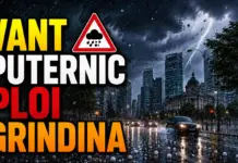 VANT Puternic, Grindina si Ploi Torentiale in 2 Coduri Galbene de Avertizare Emise de ANM pentru Vreme Rea in Romania pe 7 Iunie 2026 VANT Puternic Grindina Ploi Torentiale 2 Coduri Galbene Avertizare ANM Vreme Rea Romania 7 Iunie 2026