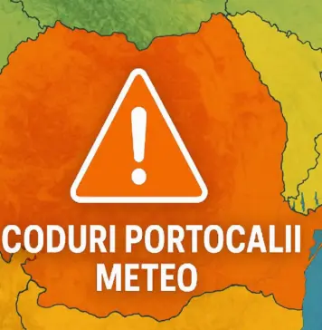 Codurile PORTOCALII Meteo Nowcasting de Ploi Torentiale si Vijelie Emise de ANM cu Vreme Rea in Romania pe 14 Iunie 2026 alerta meteo coduri portocalii nowcasting vreme romania 14 iunie 2026