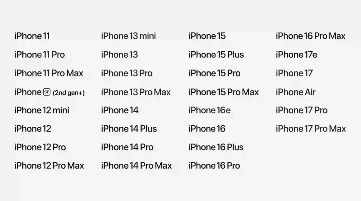 comptibilitate iOS 27 iPhone comptibilitate iOS 27 iPhone