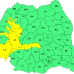 harta ANM cod galben furtuni estul Romaniei 21 iunie 2026 | iDevice harta ANM cod galben furtuni estul Romaniei 21 iunie 2026