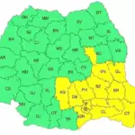harta meteo ANM cu ploi torentiale in Romania pe 8 iunie 2026 | iDevice.ro harta meteo ANM cu ploi torentiale in Romania pe 8 iunie 2026