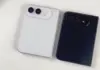 iPhone fold alb negru