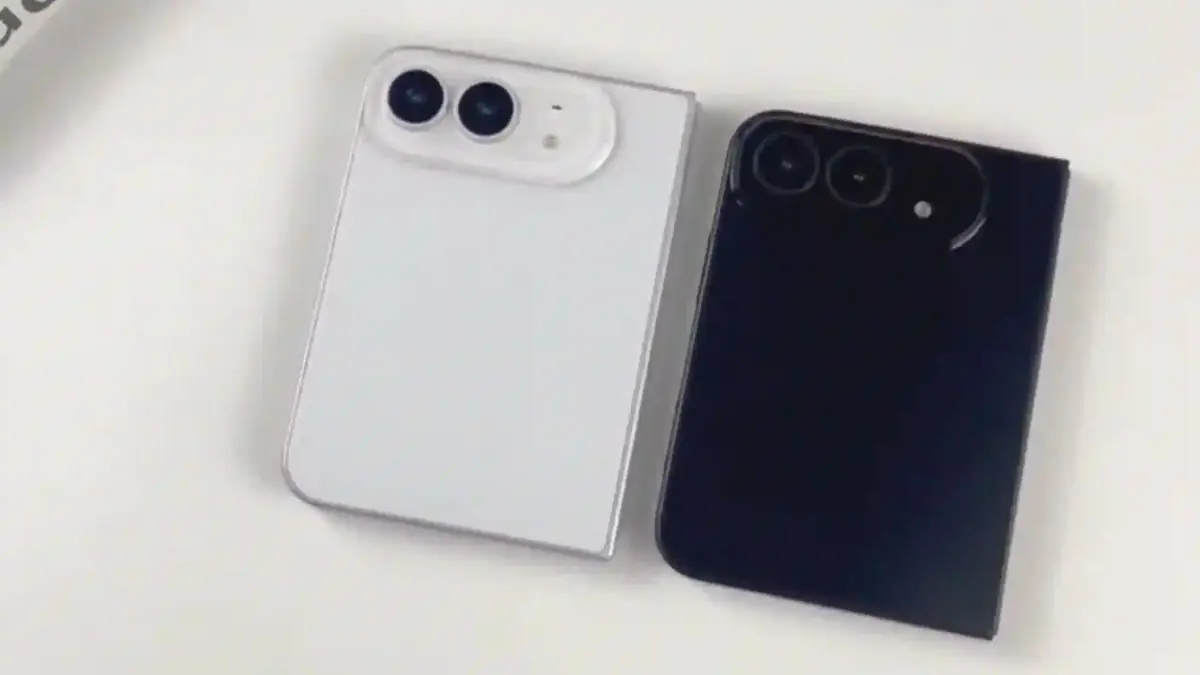 iPhone fold alb negru