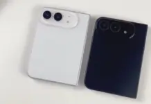 iPhone fold alb negru