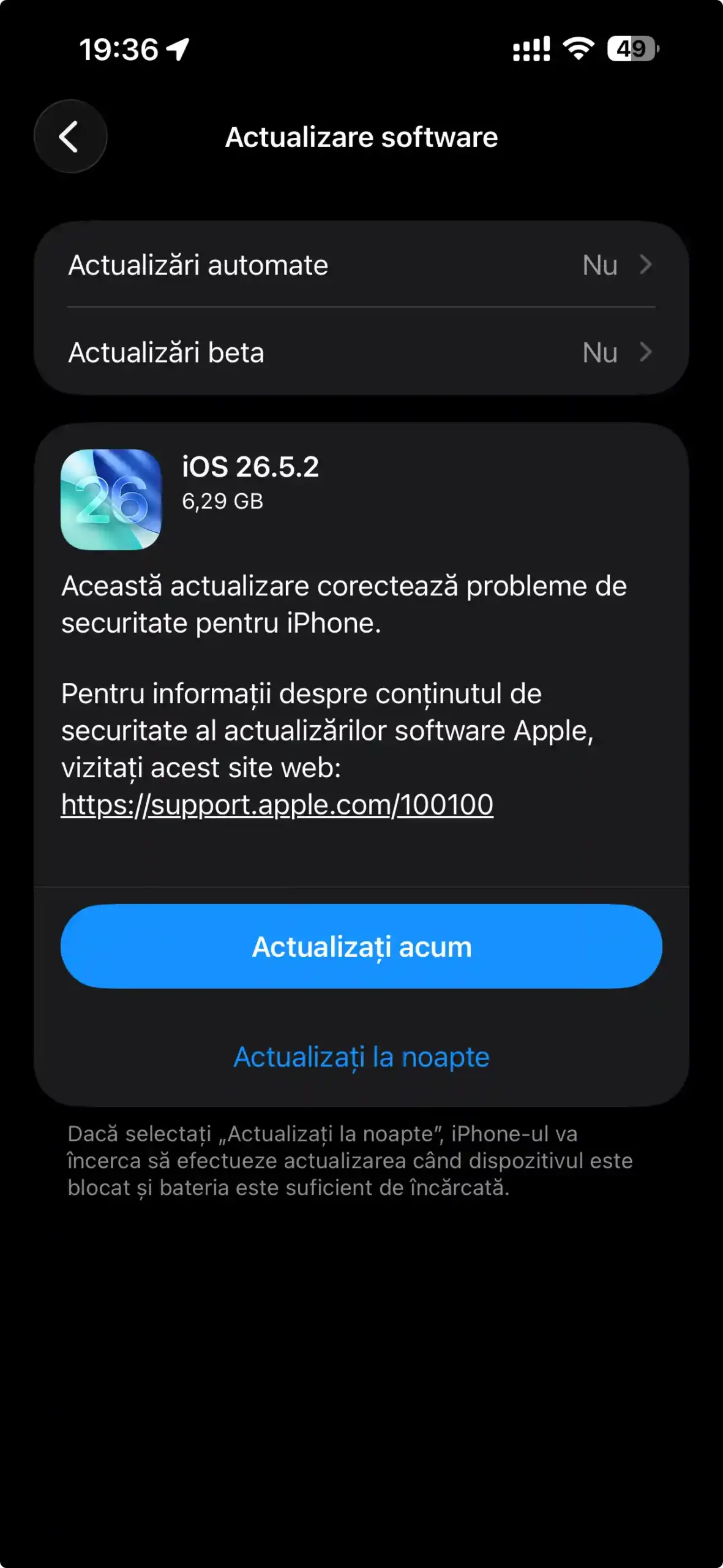 ios 26.5.2 noutati