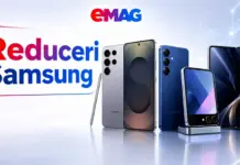 2.319 LEI Pret cu Reducere la eMAG pentru Samsung GALAXY S26, S25, S24, A56, Z Fold 7 2.319 LEI Pret cu Reducere la eMAG pentru Samsung GALAXY S26, S25, S24, A56, Z Fold 7