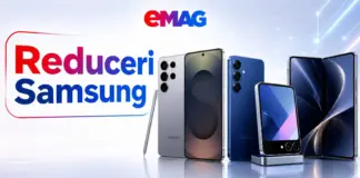 2.319 LEI Pret cu Reducere la eMAG pentru Samsung GALAXY S26, S25, S24, A56, Z Fold 7
