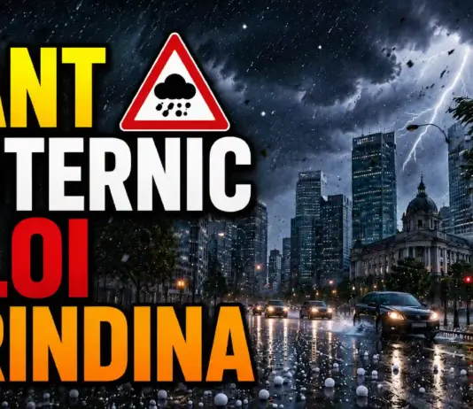 3 ATENȚIONĂRI Meteo pentru Ploi Torențiale, Vânt Puternic și Grindină Emise de ANM cu Vreme Severă în România pe 27 Iulie 2