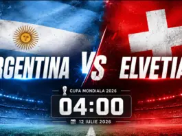 ARGENTINA - ELVETIA LIVE ANTENA 1 Lionel Messi Cupa Mondiala FIFA 2026