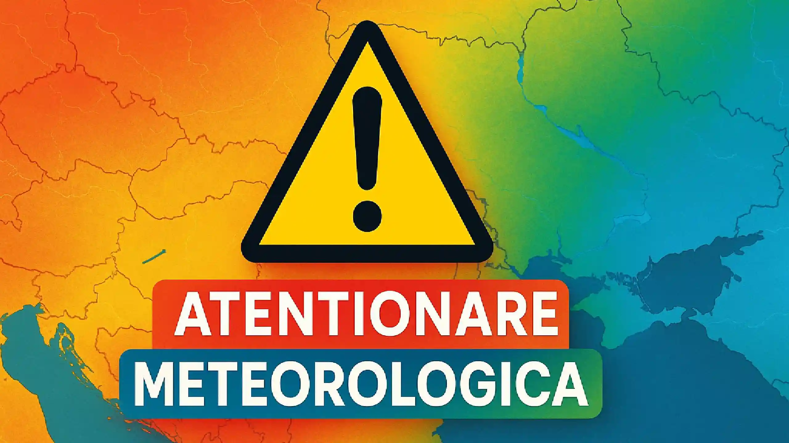 ATENTIONARE Meteo ANM Nowcasting de ULTIMA ORA cu un Cod Galben de Ploi Torentiale si Vant Puternic in Romania pe 7 Iulie 2026