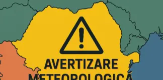 Avertizare Nowcasting Meteo de ULTIMA ORA a ANM cu Vant Puternic in Romania pe 8 Iulie 2026