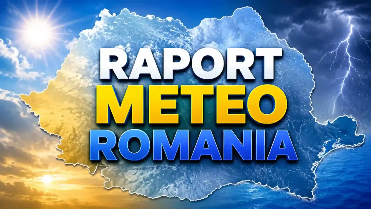 Buletinul Meteo Emis de ANM cu Prognoza Stării Vremii în România din 31 Iulie 2026 Buletinul Meteo Emis de ANM cu Prognoza Stării Vremii în România din 31 Iulie 2026