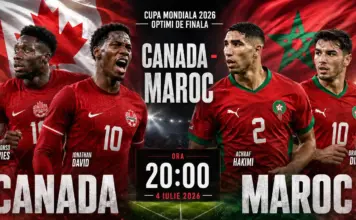 CANADA – MAROC LIVE ANTENA 1, Meci cu Achraf Hakimi la Cupa Mondiala FIFA 2026 CANADA - MAROC LIVE ANTENA 1 Meci Achraf Hakimi Cupa Mondiala FIFA 2026