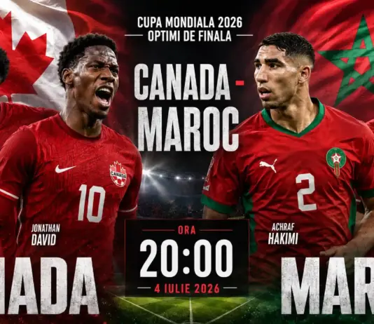 CANADA - MAROC LIVE ANTENA 1 Meci Achraf Hakimi Cupa Mondiala FIFA 2026