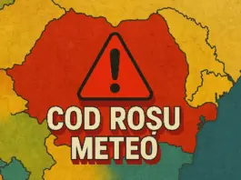 Cod ROSU Meteo de Furtuni Emis de ANM cu Ploi Torentiale, Grindina si Vant Puternic in Romania pe 22 Iulie 2026