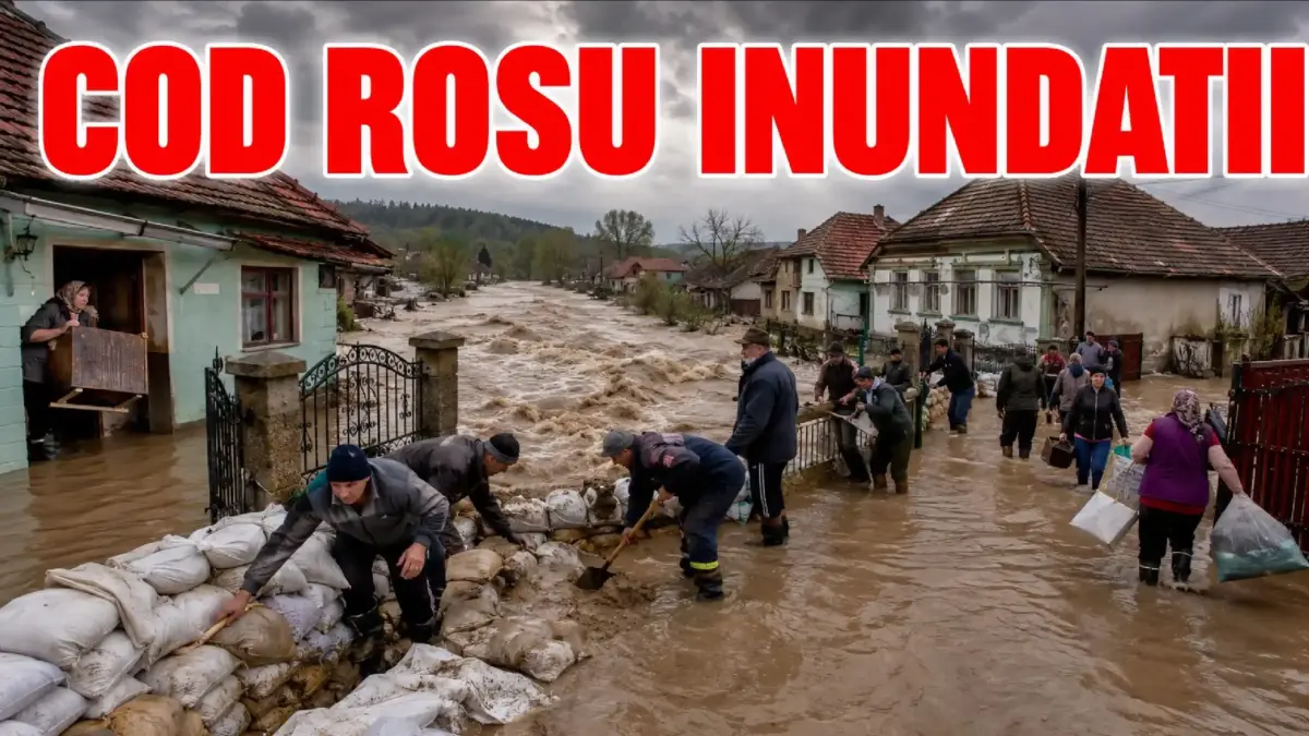 Cod ROSU Meteo de INUNDATII Emis de INHGA pe 22 Iulie 2026 in Romania, Zonele Vizate de ALERTA | iDevice.ro Cod ROSU Meteo de INUNDATII Emis de INHGA pe 22 Iulie 2026 in Romania, Zonele Vizate de ALERTA
