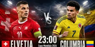 ELVETIA - COLUMBIA LIVE ANTENA 1 James Rodriguez Cupa Mondiala FIFA 2026